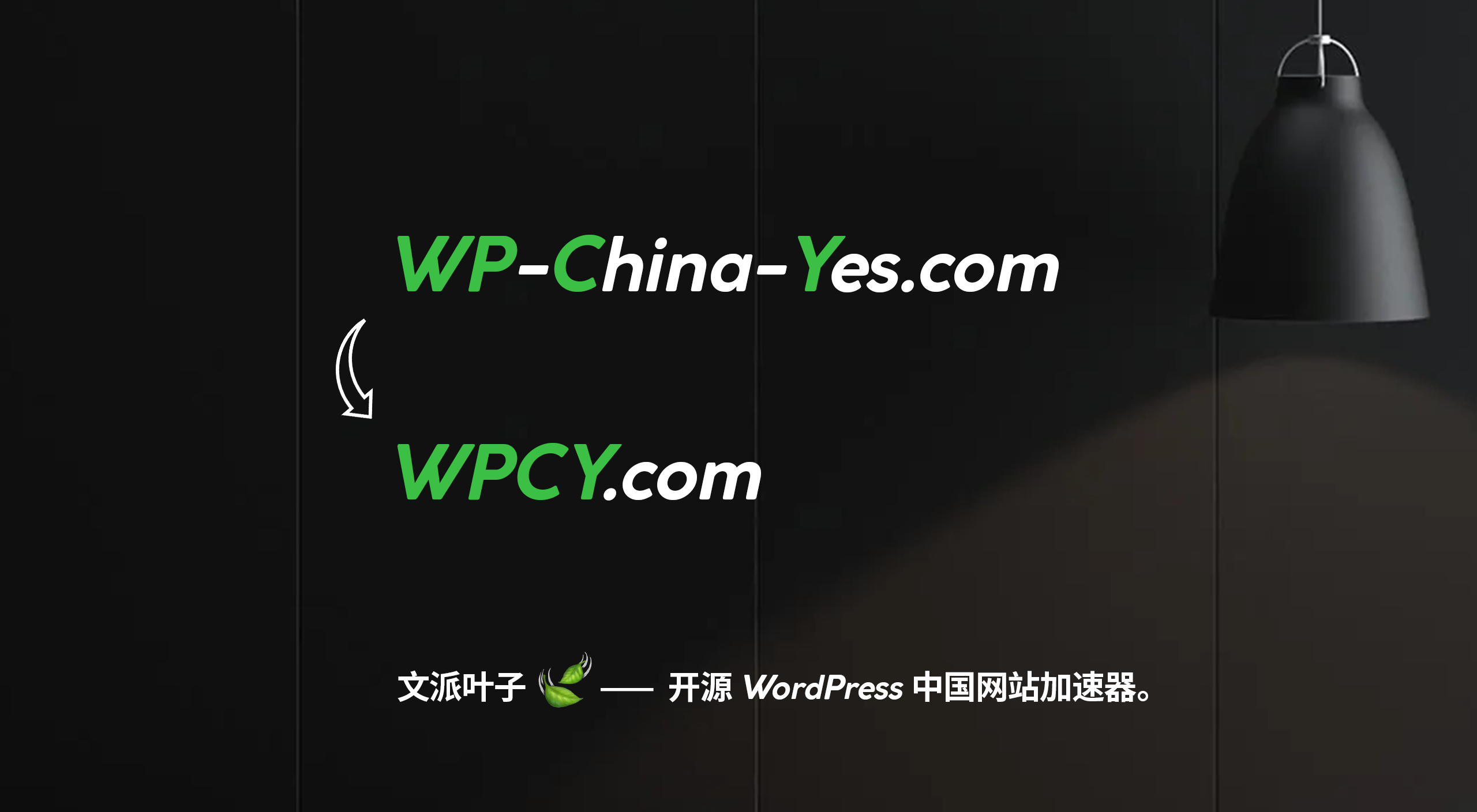 文派葉子 🍃 (WP-China-Yes) 品牌重塑完成，現已啓用新域名 WPCY.com